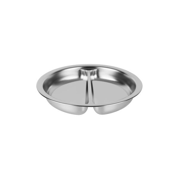 Chef Inox Round Insert Pan Divided to Suit 54925 - Cafe Supply