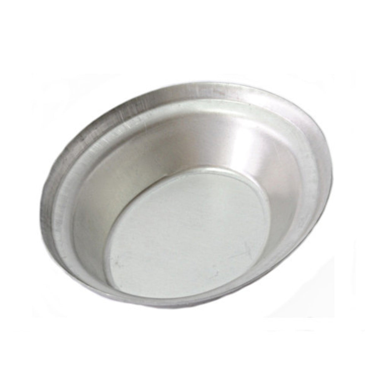 Single Aluminium Pie Tin, Oval 130x105x29mm - Cafe Supply