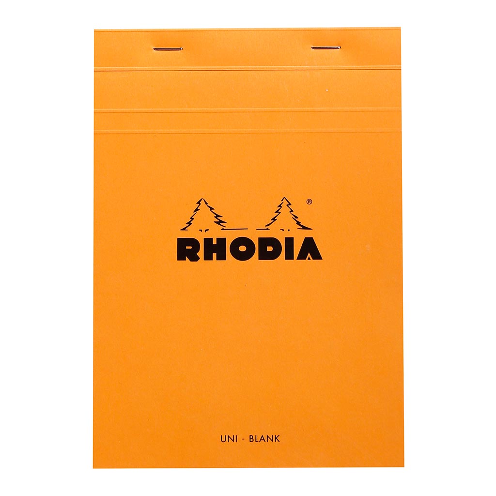 Rhodia Bloc Pad No. 16 A5 Blank Orange - Cafe Supply