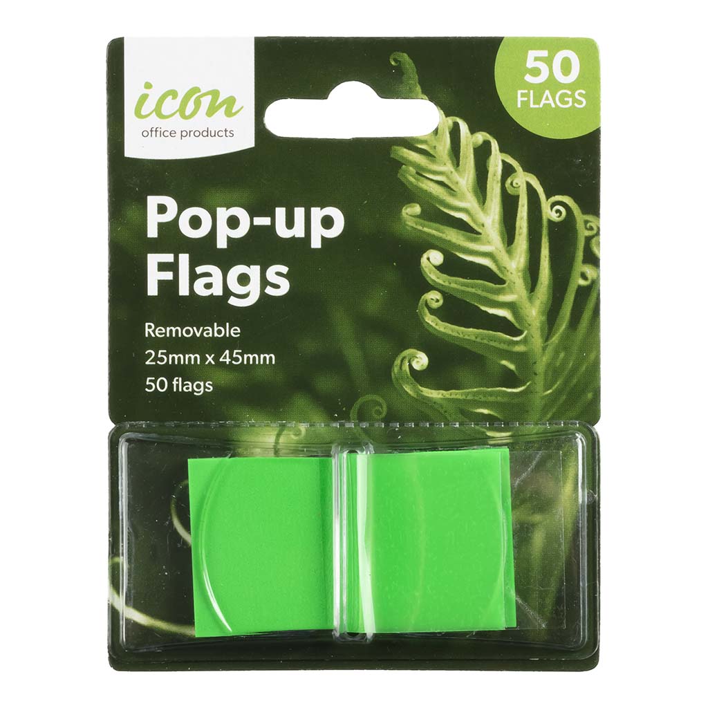 Icon Pop-up Flags Green - Cafe Supply