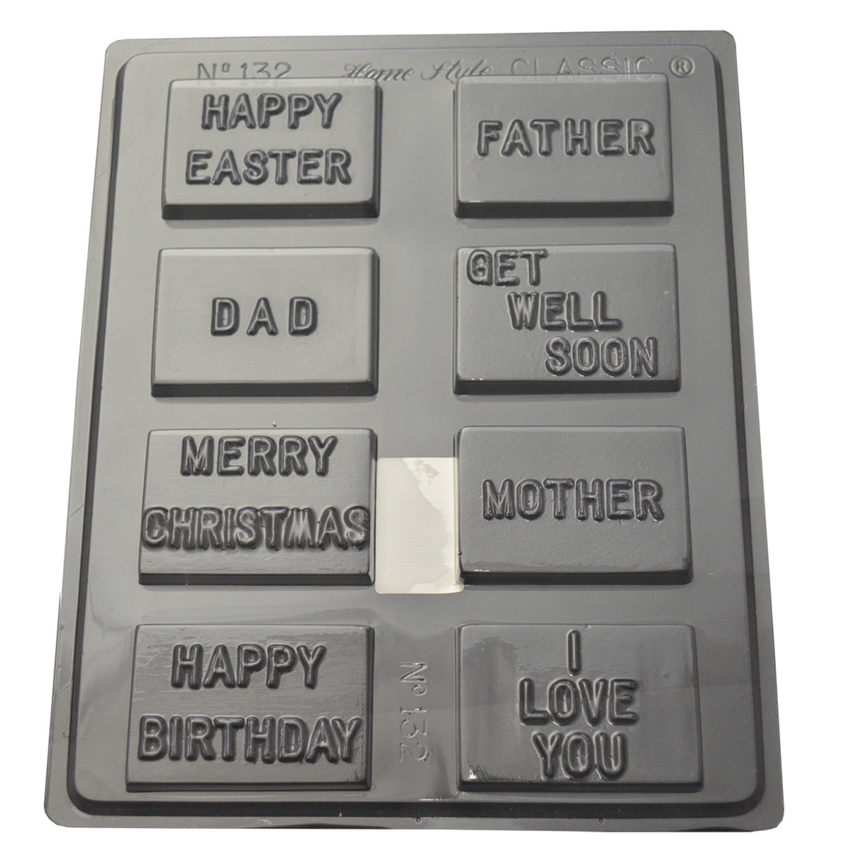 Assorted Messages Mould 0.6mm - Cafe Supply