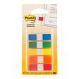 Post-it Flags 683-5CF 12x43mm Primary, Pack of 5 - Cafe Supply