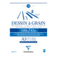 Clairefontaine Drawing Pad Grain A3 180g 30sh - Cafe Supply