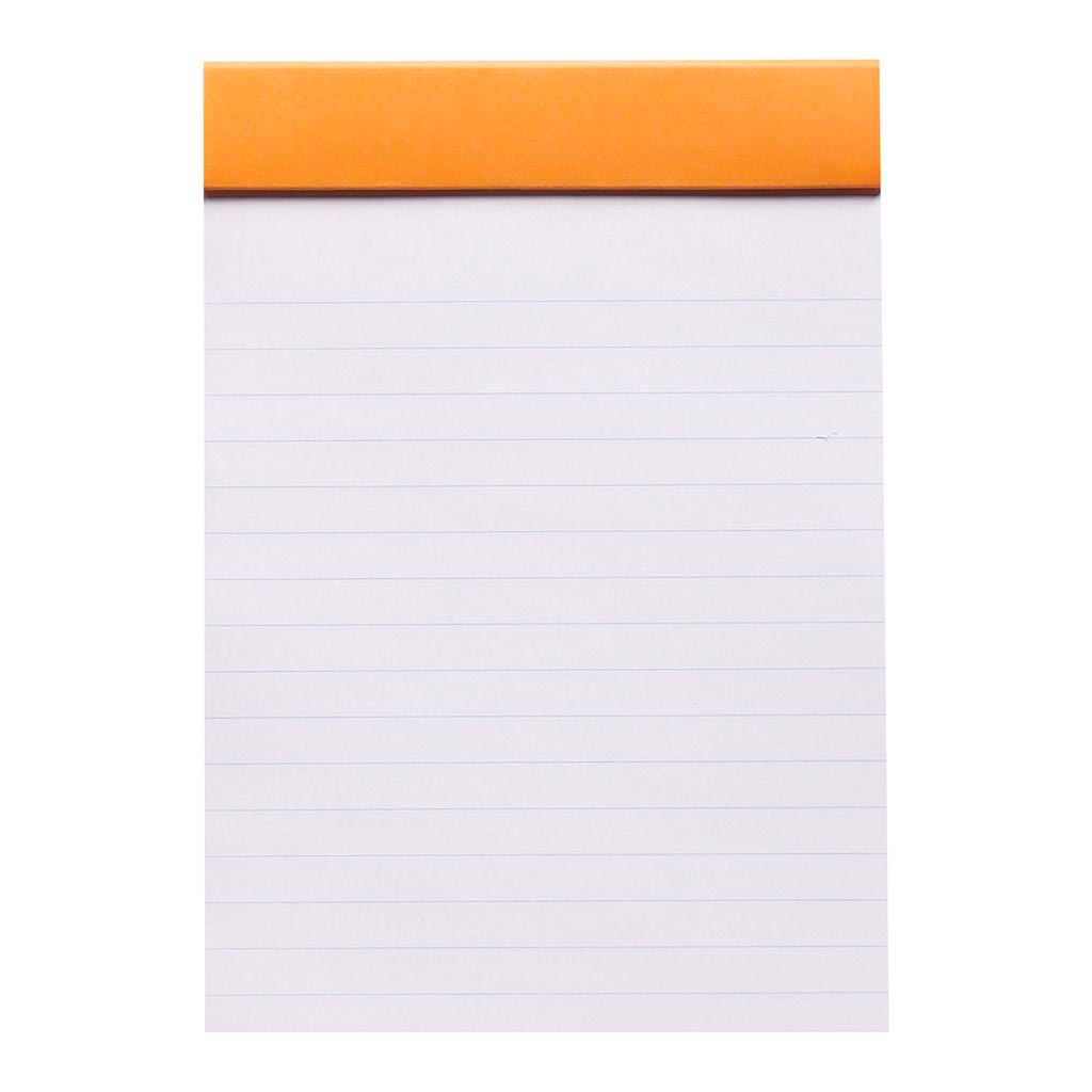 Rhodia Bloc Pad No. 13 A6 Lined Orange - Cafe Supply