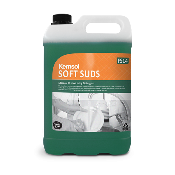 Kemsol Soft Suds Hand Dishwash 5L - Cafe Supply