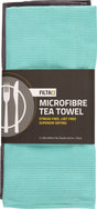 FILTA XL MICROFIBRE TEA TOWEL SKY 2 PACK (45CM X 70CM) (Pack of 10) - Cafe Supply
