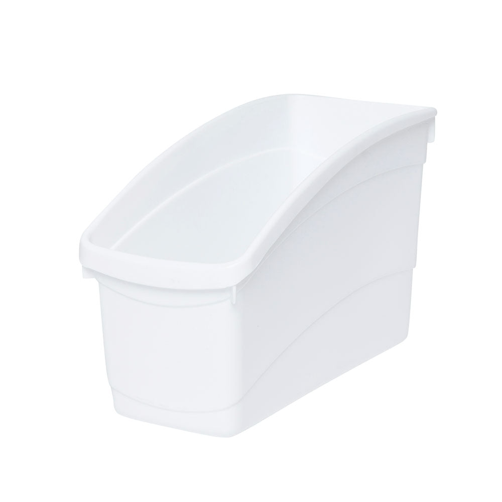 Elizabeth Richards Plastic Book and Storage Tub White - Cafe Supply