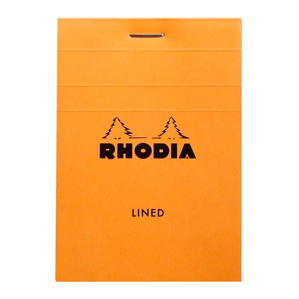 Rhodia Bloc Pad No. 11 A7 Lined Orange - Cafe Supply