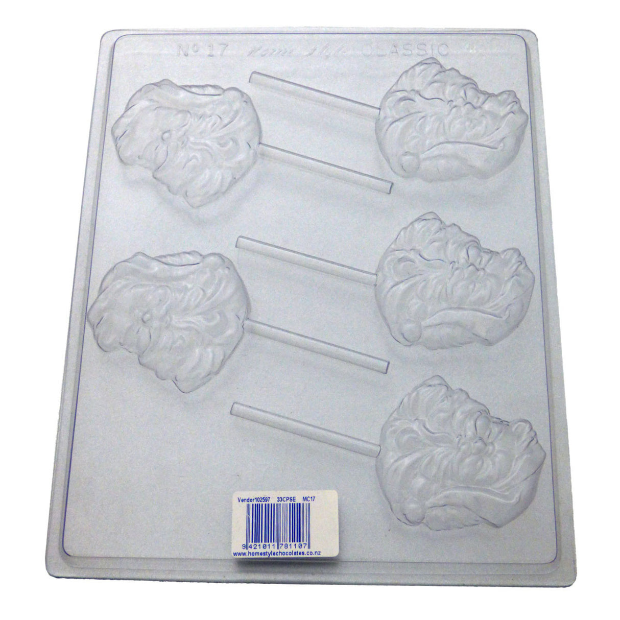 Father Christmas Mould (0.6mm) - Cafe Supply