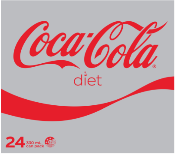 Diet Coca-Cola Soft Drink Cans 24pk - Cafe Supply