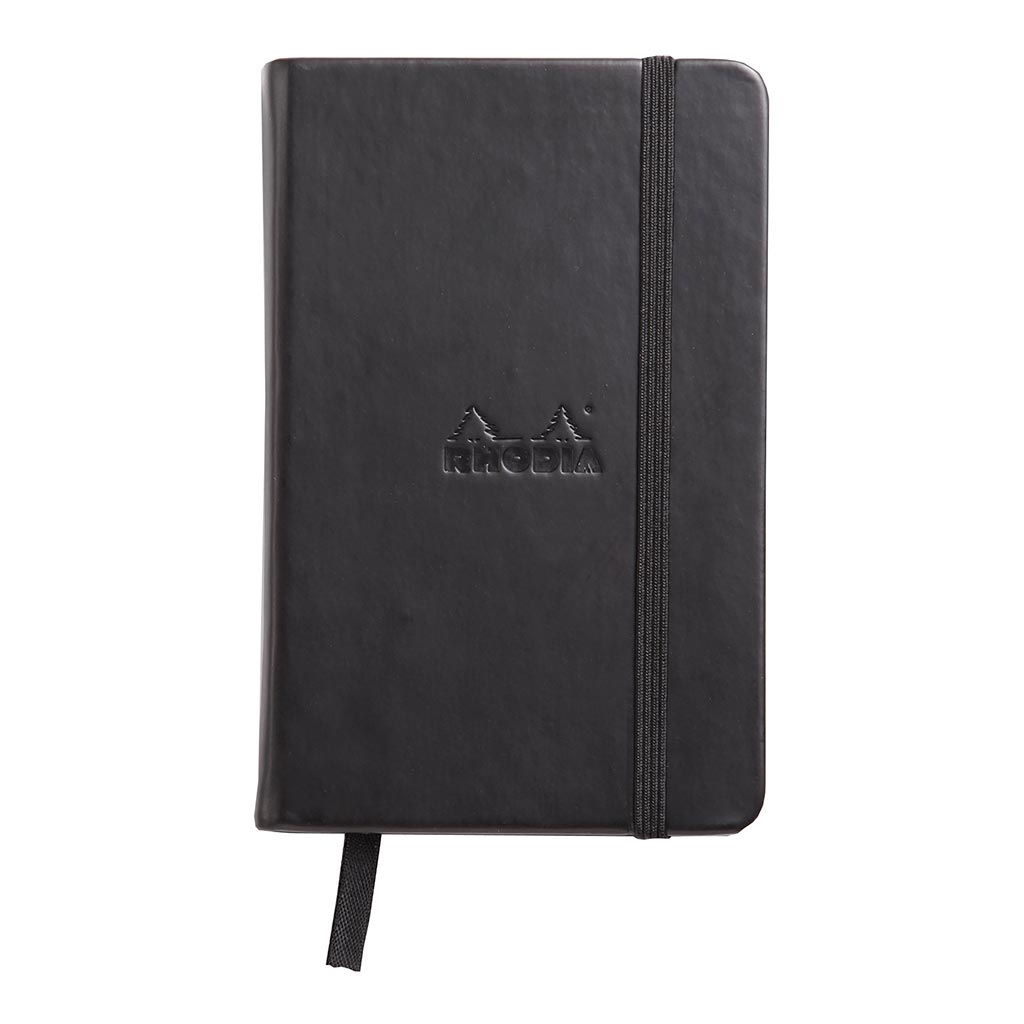 Rhodia Webnotebook Pocket Blank Black - Cafe Supply