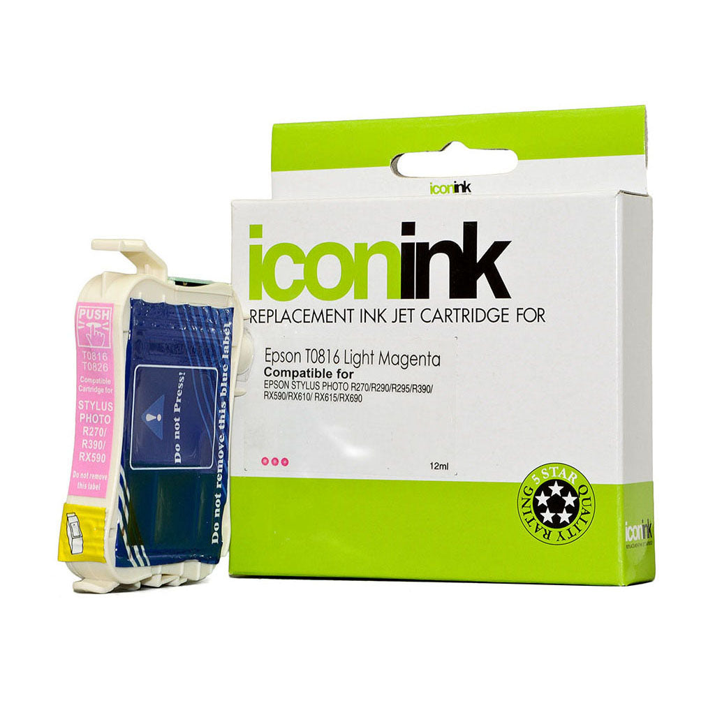 Icon Compatible Epson 81N Light Magenta Ink Cartridge - Cafe Supply