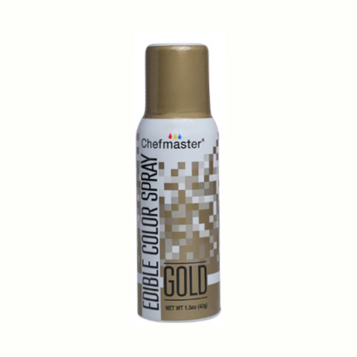 Chefmaster Edible Gold Spray - 1.5oz - Cafe Supply