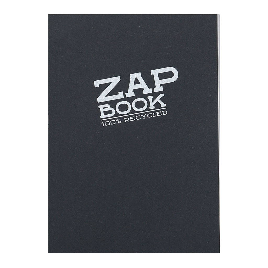 Zap Book A5 Recycled Black - Cafe Supply
