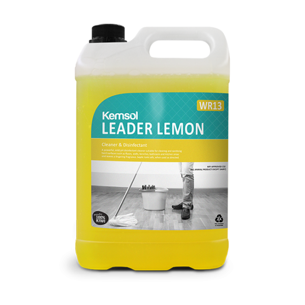 Kemsol Leader Lemon Disinfectant 5L - Cafe Supply