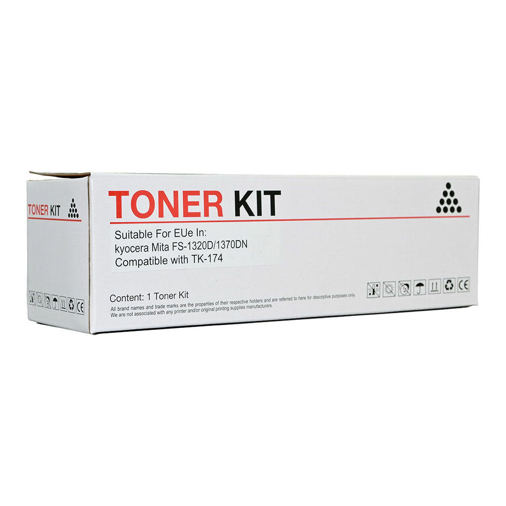 Icon Compatible Kyocera TK174 Black Toner Cartridge - Cafe Supply