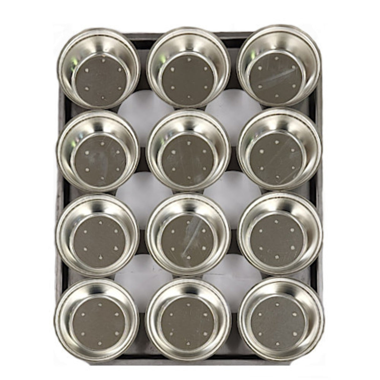 Palletized Pie Tins, (12) Round Very Deep 113x42mm, Tray size 460x360mm - Cafe Supply
