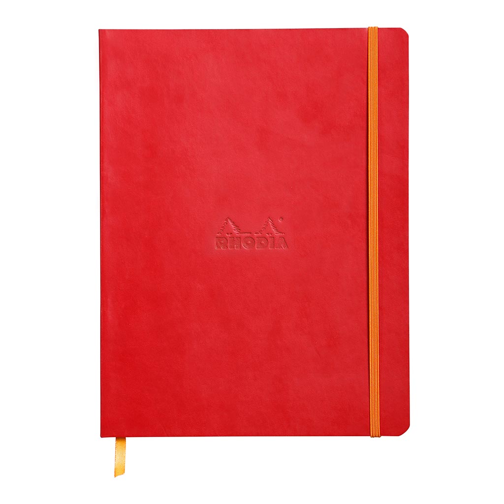 Rhodiarama Softcover Notebook B5 Dotted Poppy - Cafe Supply