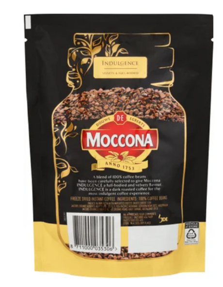 Moccona Indulgence Specialty Blend Instant Freeze Dried Coffee Refill 75g - Cafe Supply