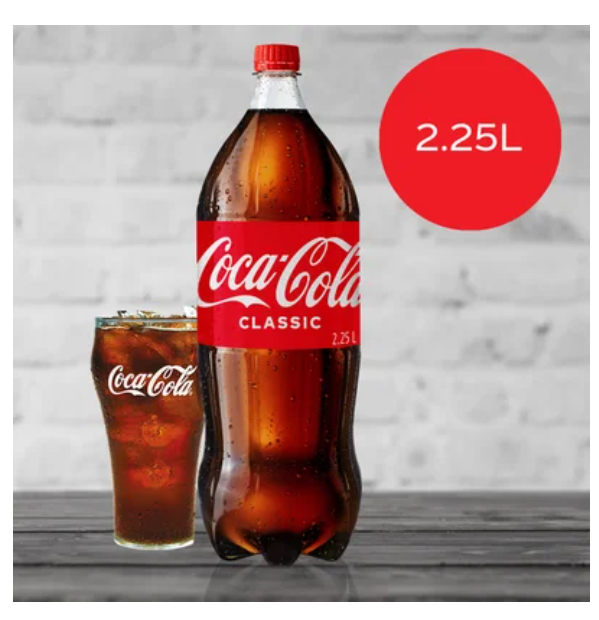 Coca-Cola Soft Drink 2.25l - Cafe Supply