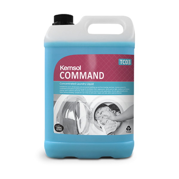 Kemsol Command Laundry Detergent 5L - Cafe Supply