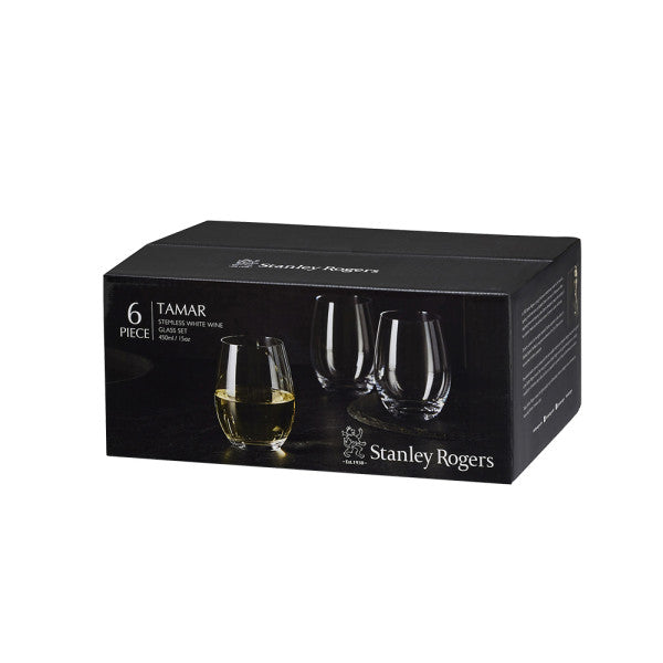 Stanley Rogers Tamar Stemless 450ml 6pk - Cafe Supply