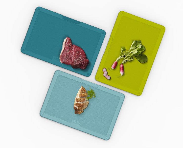 Joseph Joseph Duo 3pc Chopping Board Set w/Case - Cafe Supply