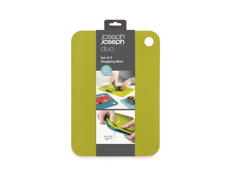 Joseph Joseph Duo Set of 3 Chopping Mats - Cafe Supply