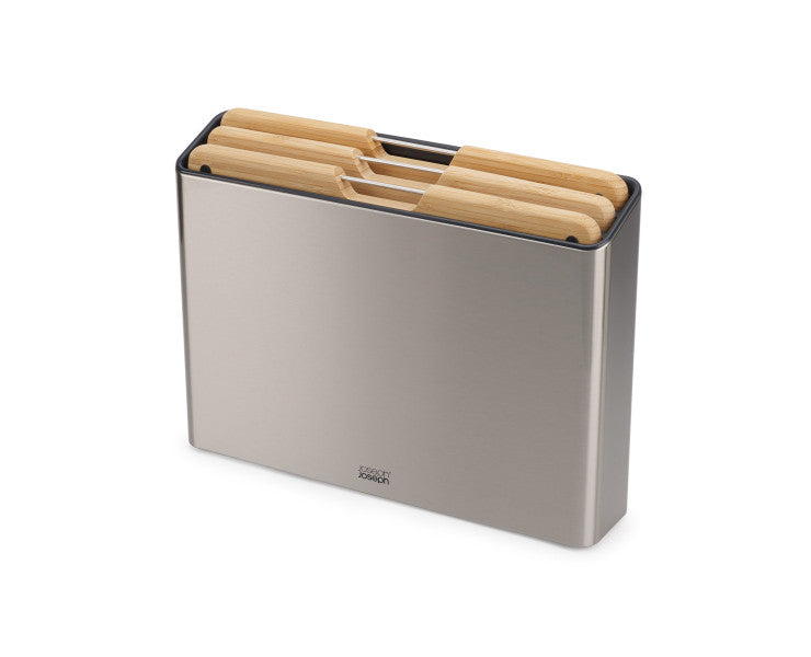 Joseph Joseph Folio Steel Bamboo 3 Piece Board Set - Cafe Supply
