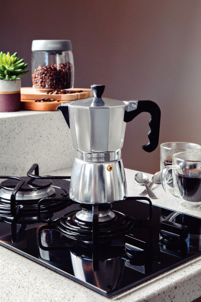 Tramontina Italian Espresso Coffee Maker 320ml, 6 Cup - Cafe Supply