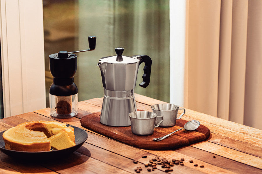 Tramontina Italian Espresso Coffee Maker 320ml, 6 Cup - Cafe Supply