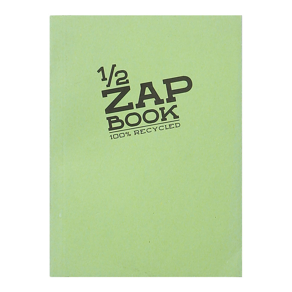 Half Zap Book A6 Recycled Assorted - Cafe Supply