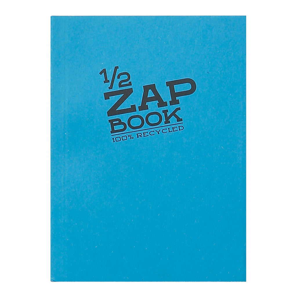 Half Zap Book A6 Recycled Assorted - Cafe Supply