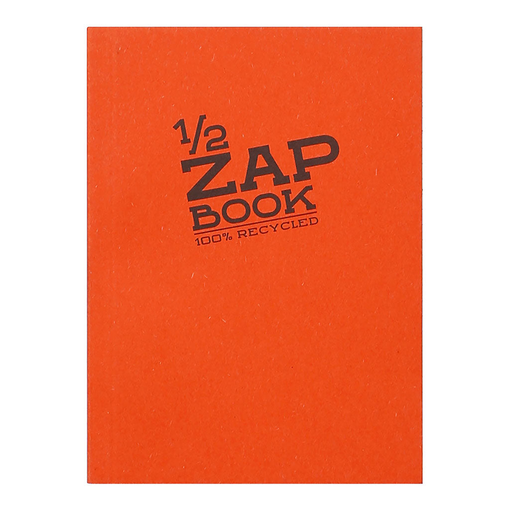 Half Zap Book A6 Recycled Assorted - Cafe Supply