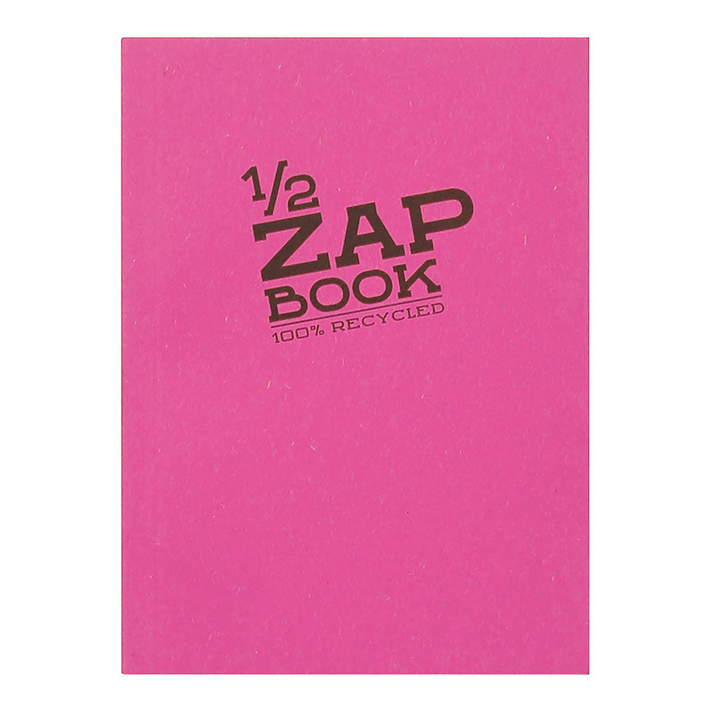 Half Zap Book A6 Recycled Assorted - Cafe Supply