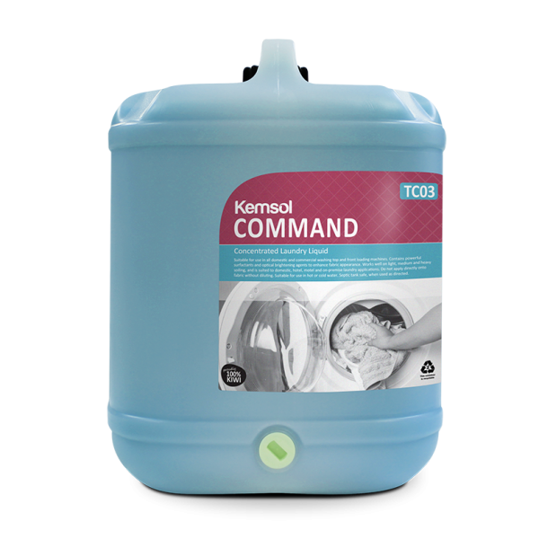Kemsol Command Laundry Detergent 20L - Cafe Supply