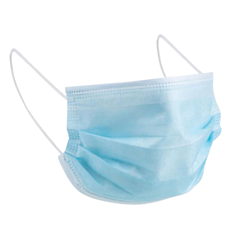 Surgical Face Mask Blue Ear Loop - 3 Ply - Cafe Supply
