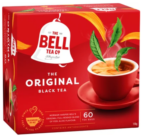Bell Original Black Tea Bags 60pk - Cafe Supply