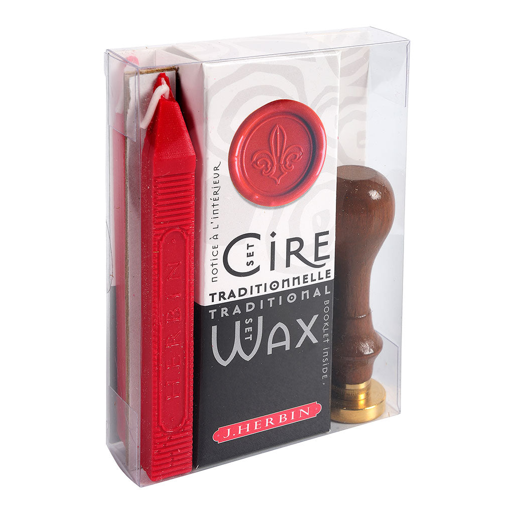 Herbin Traditional Wax Seal Set Lily - Cafe Supply