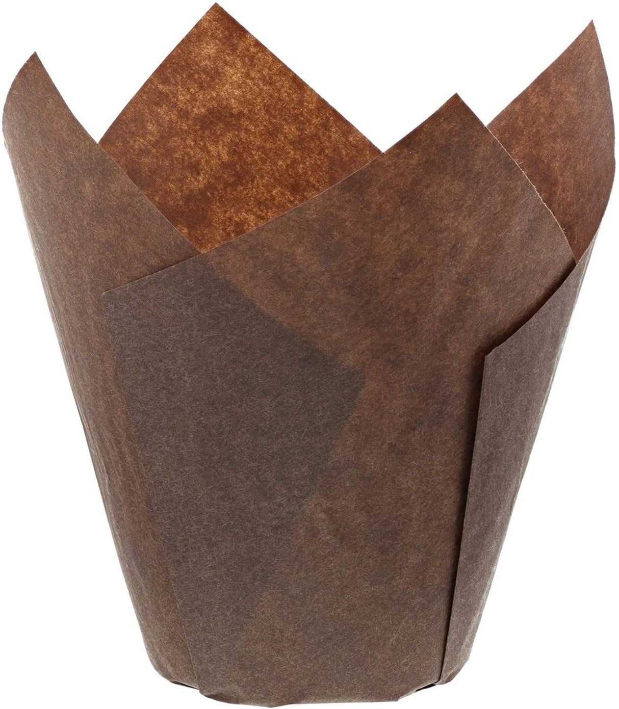 Brown Folded Cups 175x60mm (200) - Cafe Supply