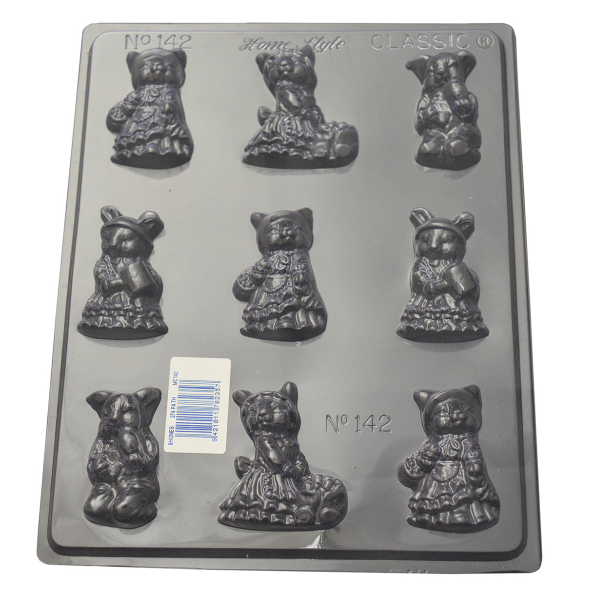 Cute Bunnies Mould 0.6mm - Cafe Supply