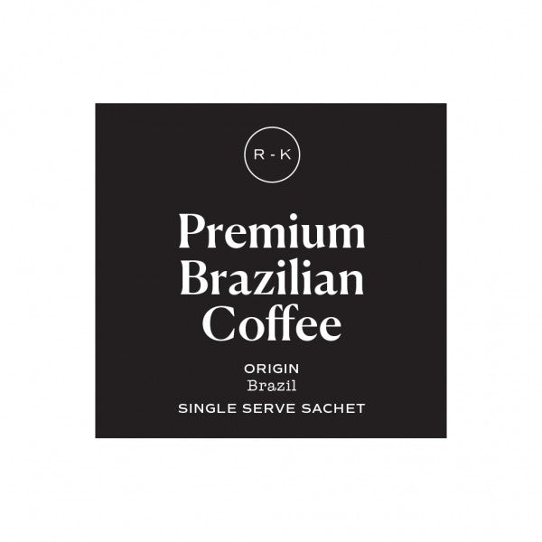 RK Premium Brazilian Coffee Sachet (500) - Cafe Supply