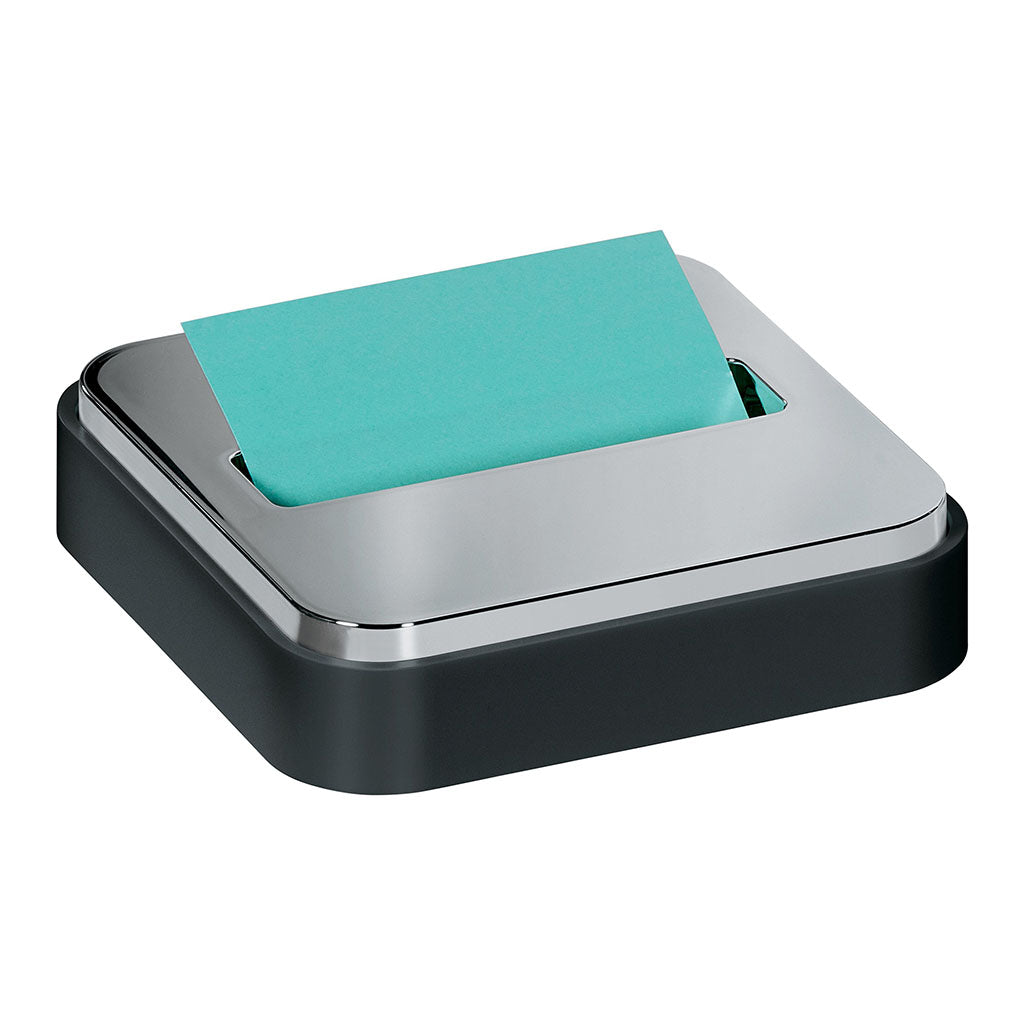 Post-it Pop Up Note Dispenser STL-330-B Steel Top Black - Cafe Supply