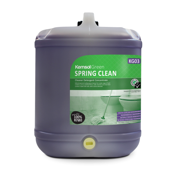 Kemsol Spring Clean Green Detergent 20L - Cafe Supply