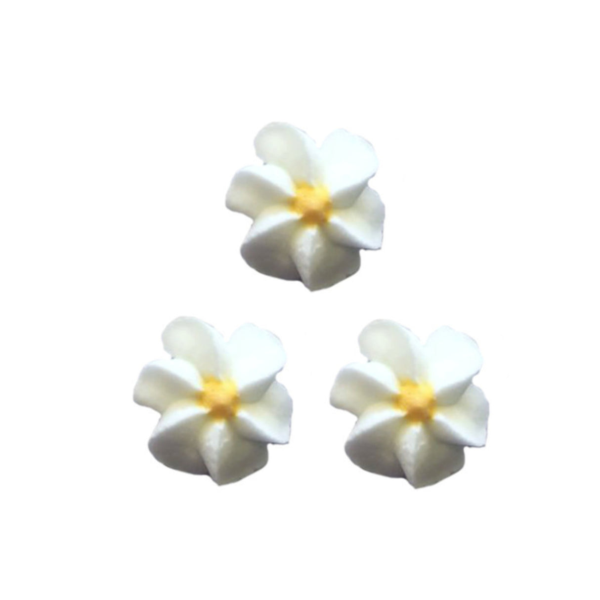 Icing White Drop Flowers 18mm (Packet of 50) - Cafe Supply