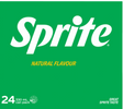 Sprite Natural Flavour Soft Drink Cans 24 x 330ml - Cafe Supply