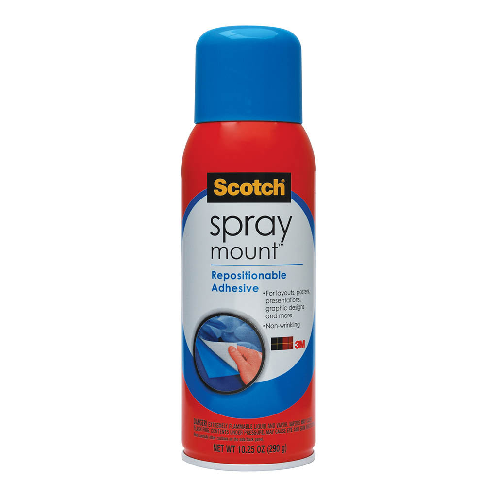 Scotch Spray Mount Repositionable Adhesive 6065 290g - Cafe Supply