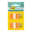 Post-it Flags 680-OE2 25x43mm Orange, Pack of 2 - Cafe Supply