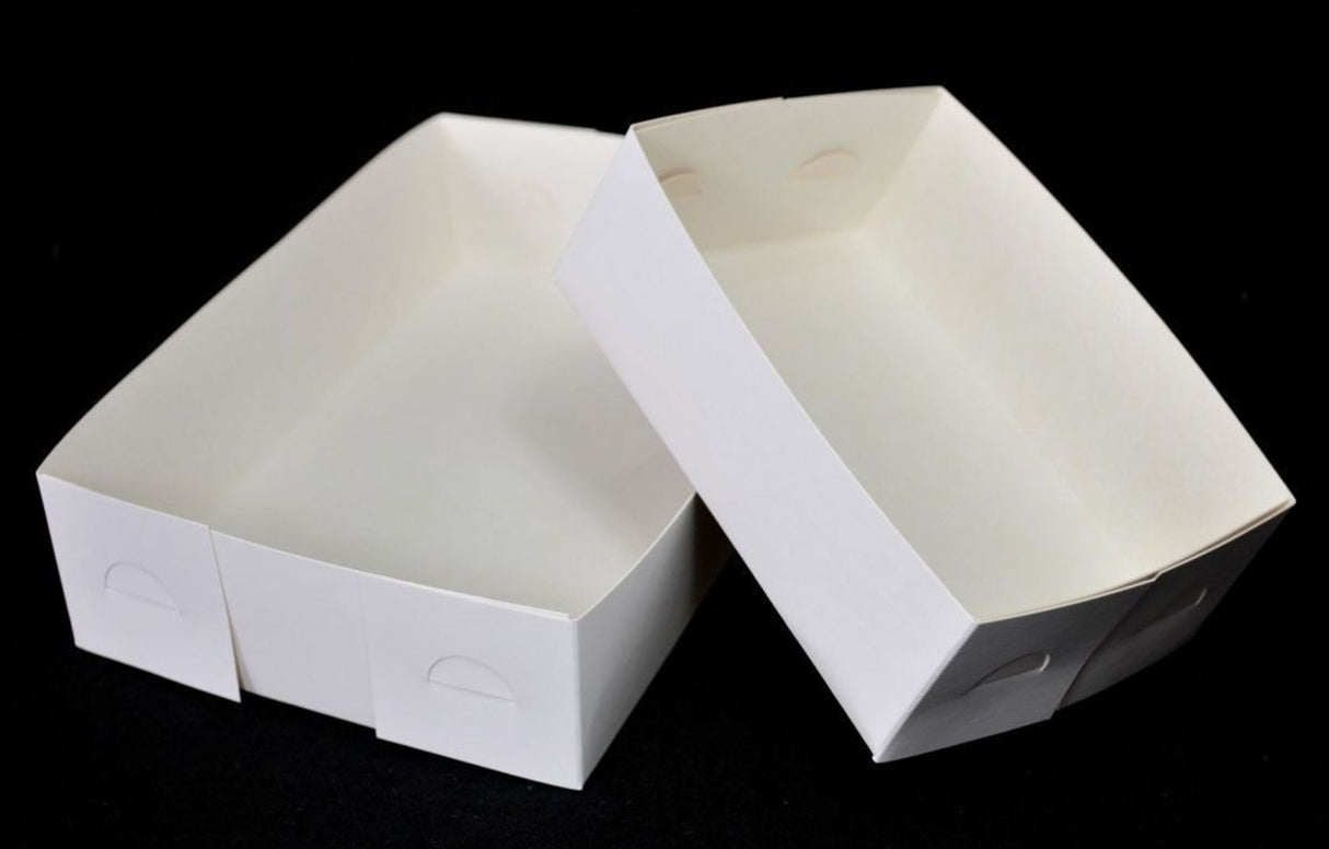 Cake & Biscuit Trays, 215 x 165 x 57mm. Bundle of 500 - Cafe Supply