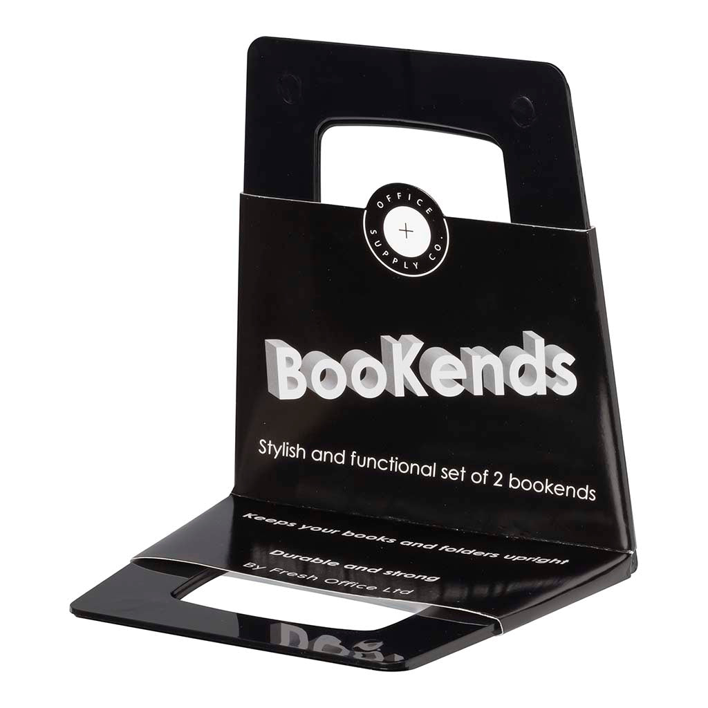 OSC Bookend Set Black - Cafe Supply